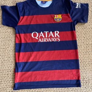 “Messi” #10 Soccer Shirt-Mens Small